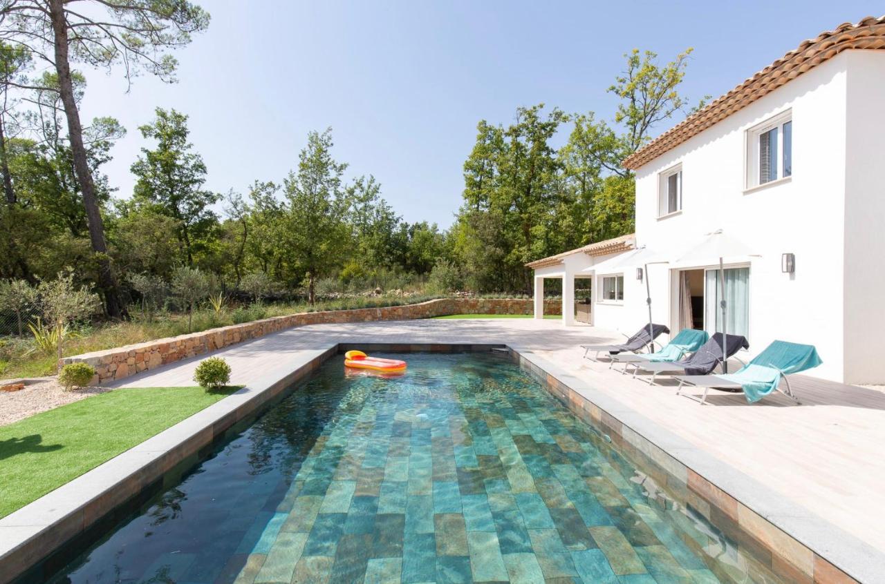 Superbe Villa Seillans La Grande Bastide Avec Piscine, Jardin, Climatisation Et Salle De Sport Εξωτερικό φωτογραφία