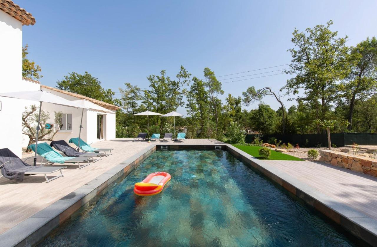 Superbe Villa Seillans La Grande Bastide Avec Piscine, Jardin, Climatisation Et Salle De Sport Εξωτερικό φωτογραφία