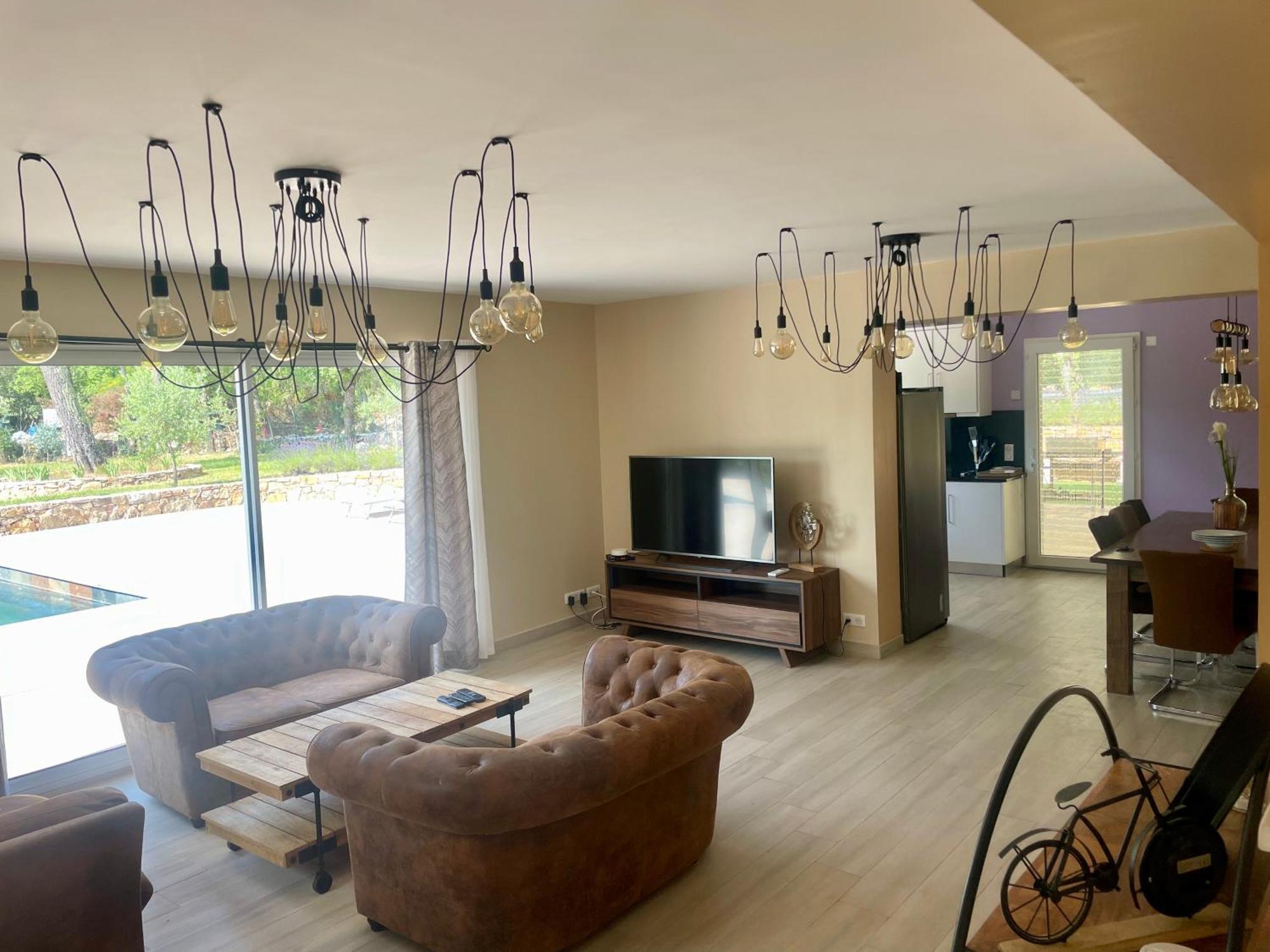 Superbe Villa Seillans La Grande Bastide Avec Piscine, Jardin, Climatisation Et Salle De Sport Εξωτερικό φωτογραφία